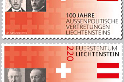 Liechtenstein: special stamp issue with false portrait
