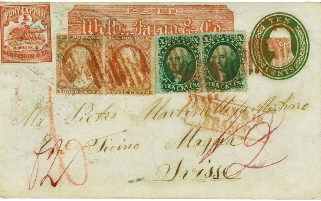 The “Grande Finale” on 30 April 2024 at H.R. Harmer in New York: Unique philately and postal history of the United States from the ERIVAN collection