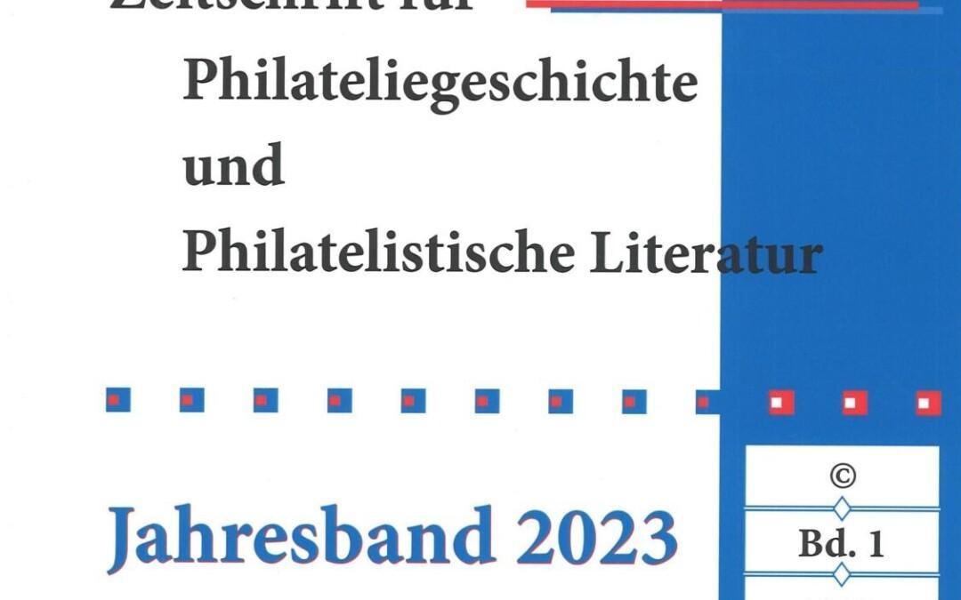 NEU ERSCHIENEN: PHILA HISTORICA – Jahresband 2023