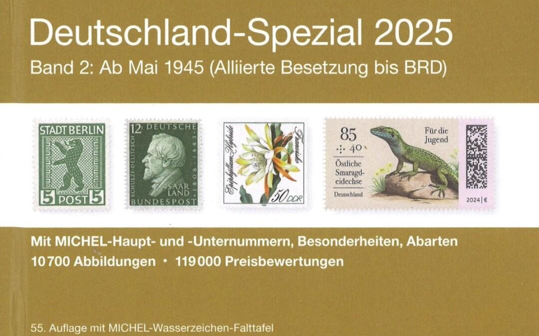 NEW RELEASE: MICHEL Germany Special 2025. Volume 2: from May 1945