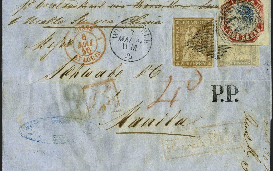 45 stamps for more than 1 million Swiss francs sold at auction ERIVAN collection stamps achieved top prices at Corinphila auction series