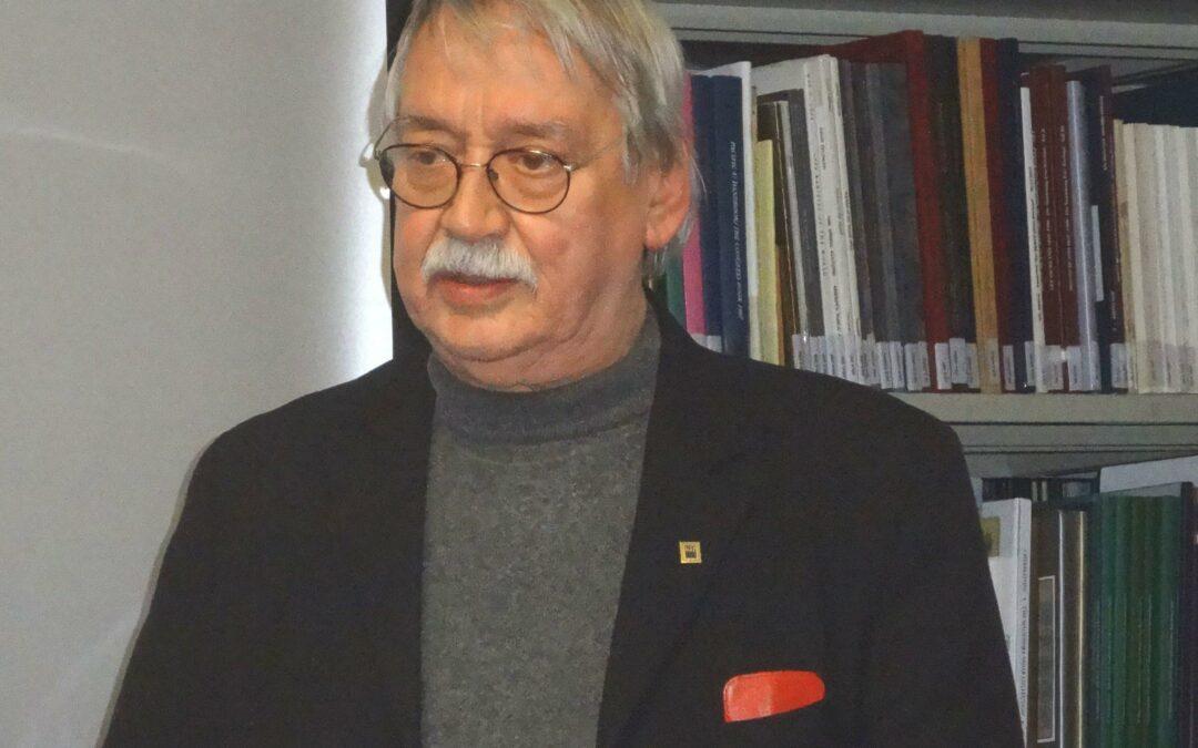 Hansmichael Krug zu Gast bei der Philatelistischen Bibliothek Hamburg